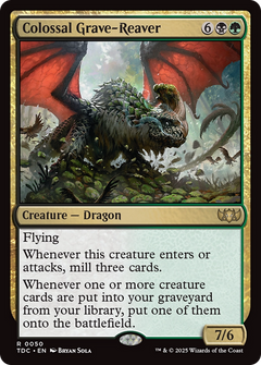 Colossal Grave-Reaver [Tarkir: Dragonstorm Commander]-1