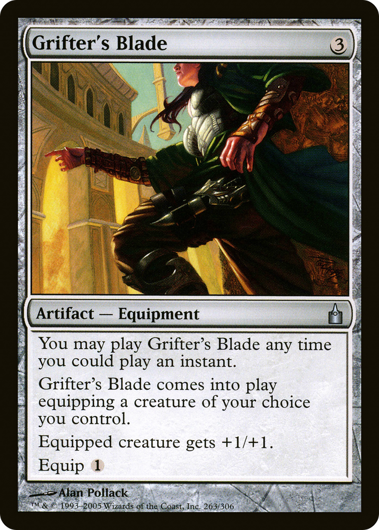 Grifter's Blade [Ravnica: City of Guilds]-1