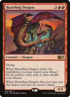 Hoarding Dragon [Magic 2015]-1