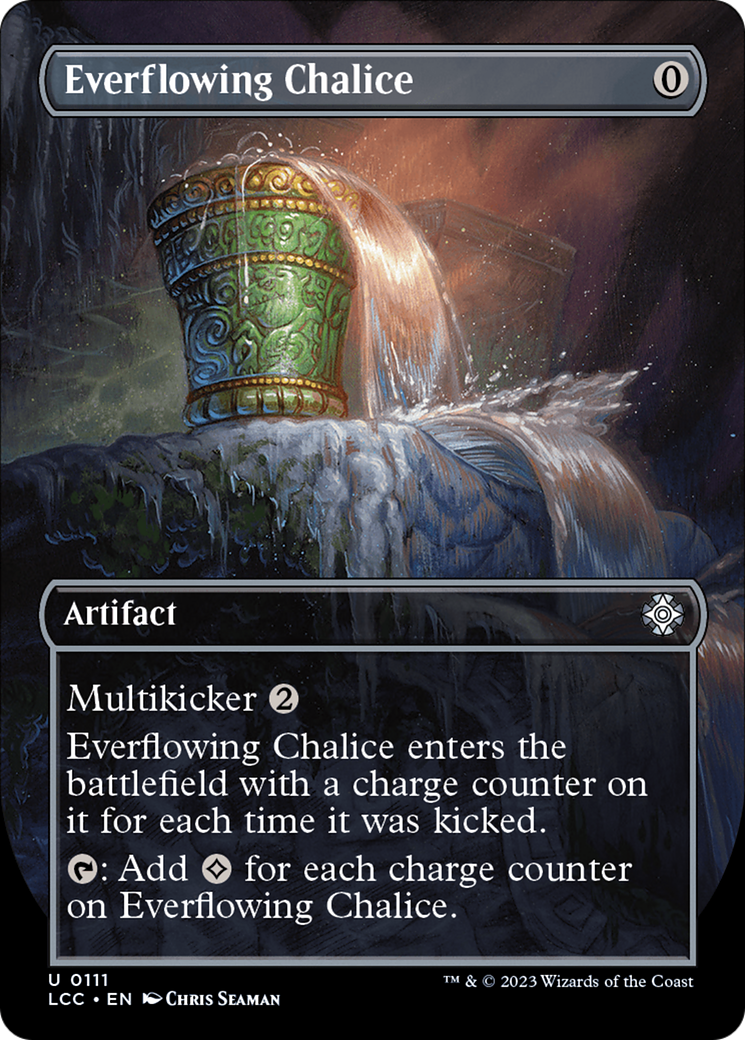 Everflowing Chalice (Borderless) [The Lost Caverns of Ixalan Commander]-1