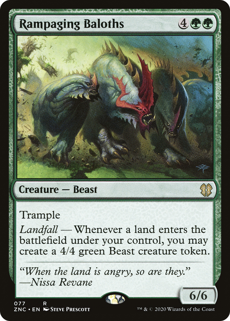 Rampaging Baloths [Zendikar Rising Commander]-1