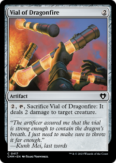 Vial of Dragonfire [Commander Masters]-1