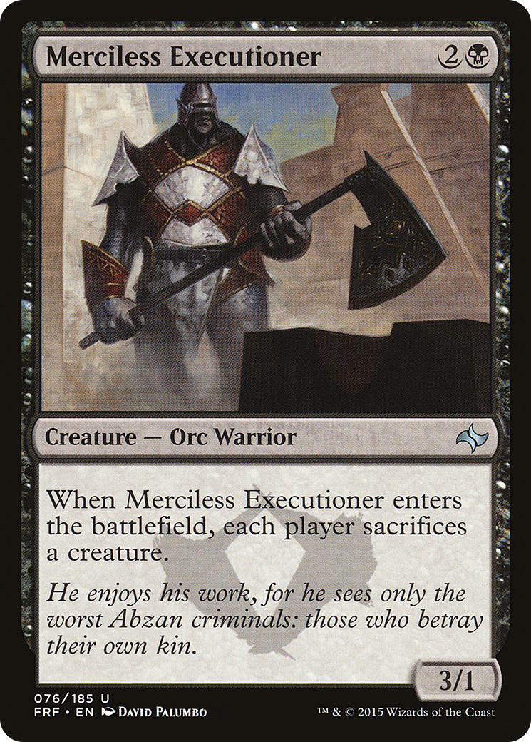Merciless Executioner [Fate Reforged]-1