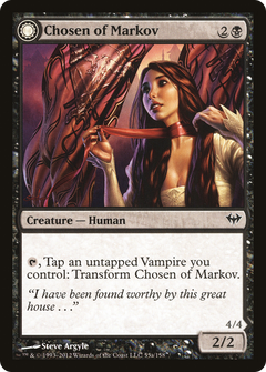 Chosen of Markov // Markov's Servant [Dark Ascension]-3