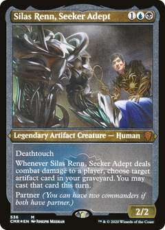 Silas Renn, Seeker Adept (Etched) [Commander Legends]-1