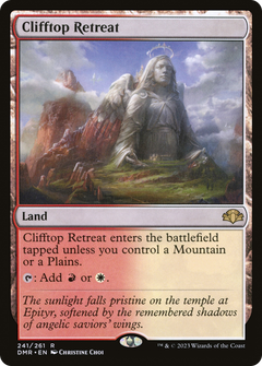 Clifftop Retreat [Dominaria Remastered]-1