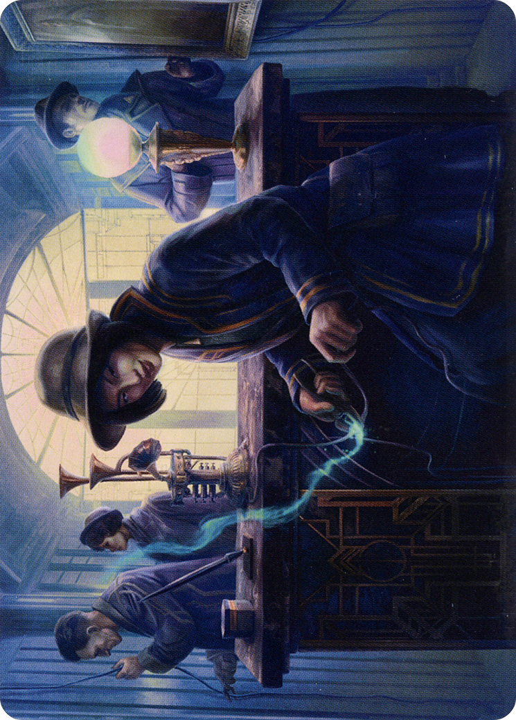 Wiretapping // Wiretapping (ASNC-015) - New Capenna Art Series (Borderless)-3