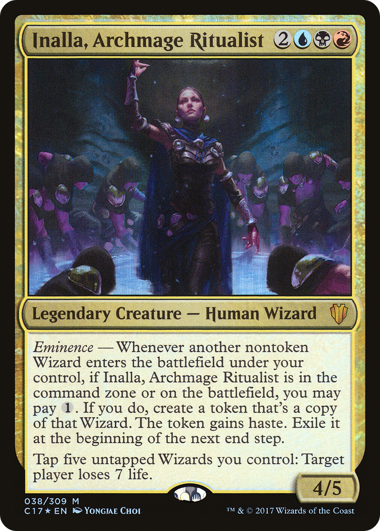 Inalla, Archmage Ritualist [Commander 2017]-1