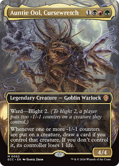Auntie Ool, Cursewretch (Borderless) [Lorwyn Eclipsed Commander]-2