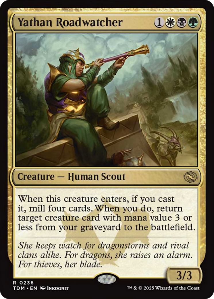 Yathan Roadwatcher [Tarkir: Dragonstorm]-1