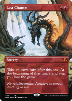 Last Chance (Borderless Alternate Art) [Dominaria Remastered]-1