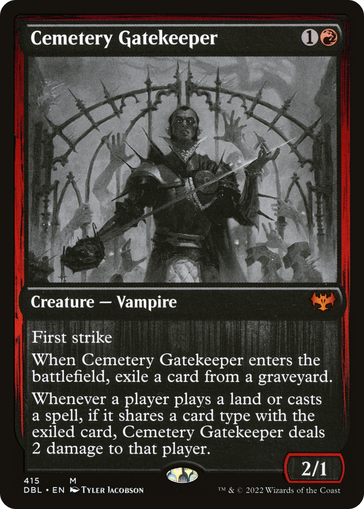 Cemetery Gatekeeper [Innistrad: Double Feature]-1