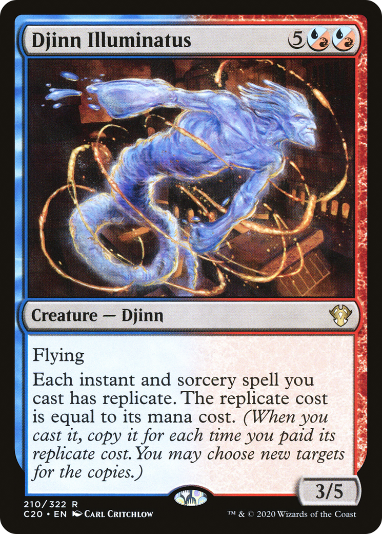 Djinn Illuminatus [Commander 2020]-1