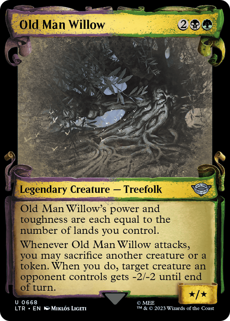 Old Man Willow [The Lord of the Rings: Tales of Middle-Earth Showcase Scrolls]-1