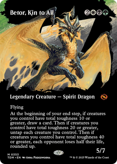 Betor, Kin to All (Borderless) [Tarkir: Dragonstorm]-1