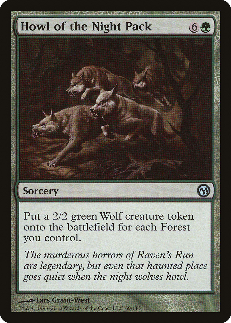 Howl of the Night Pack [Duels of the Planeswalkers]-1
