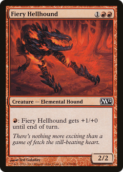 Fiery Hellhound [Magic 2012]-1