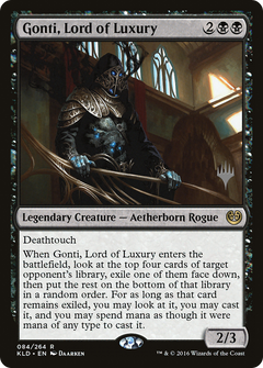 Gonti, Lord of Luxury (Promo Pack) [Kaladesh Promos]-1