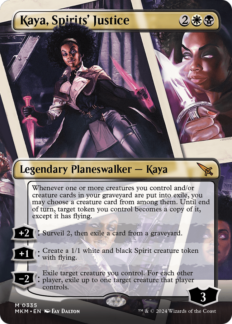 Kaya, Spirits' Justice (Borderless) [Murders at Karlov Manor]-1
