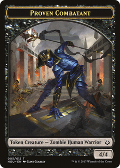 Proven Combatant Token [Hour of Devastation Tokens]-1