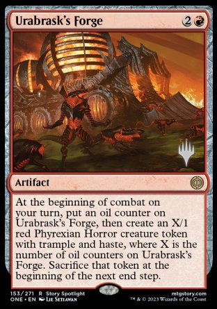 Urabrask's Forge (Promo Pack) [Phyrexia: All Will Be One Promos]-1