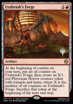 Urabrask's Forge (Promo Pack) [Phyrexia: All Will Be One Promos]-1