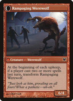 Tormented Pariah // Rampaging Werewolf [Innistrad]-2