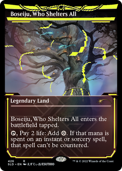 Boseiju, Who Shelters All (Neon Ink Yellow) [Secret Lair Drop Series]-1