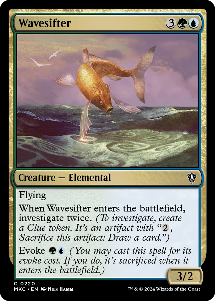 Wavesifter (MKC-220) - Murders at Karlov Manor Commander-1