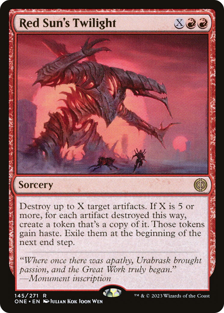 Red Sun's Twilight [Phyrexia: All Will Be One]-1
