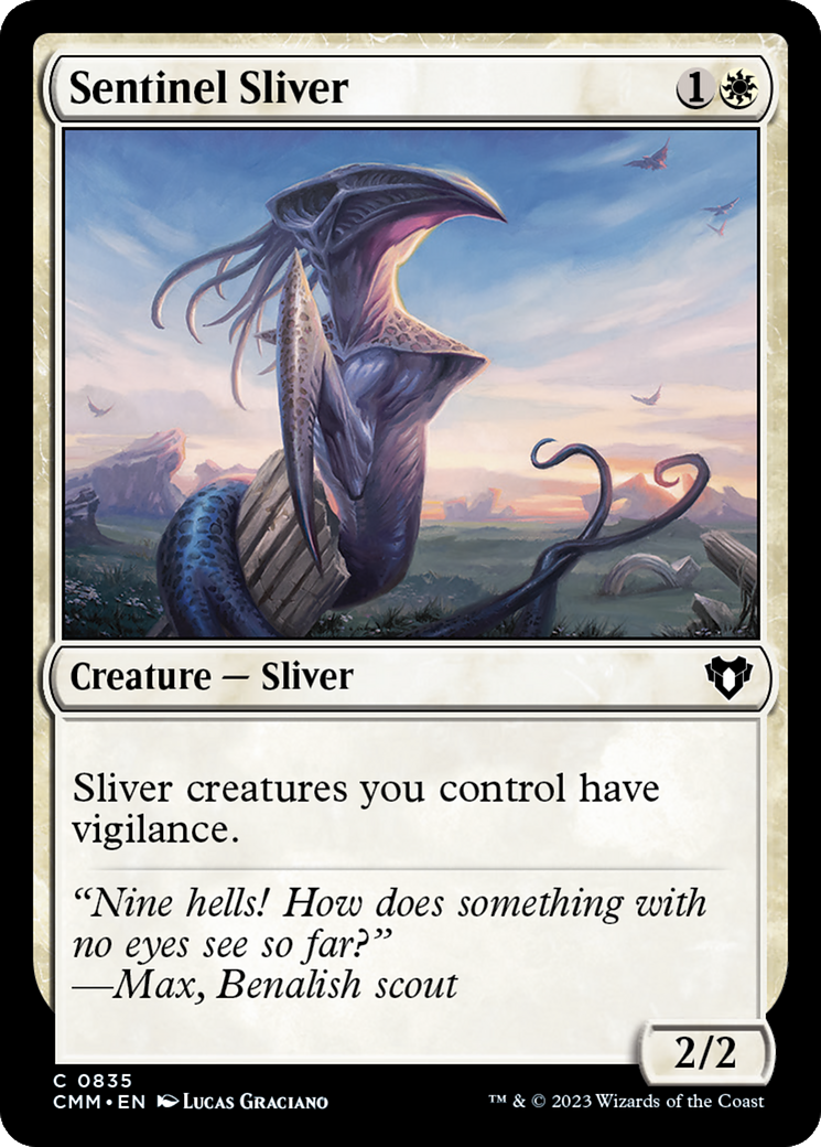 Sentinel Sliver [Commander Masters]-1
