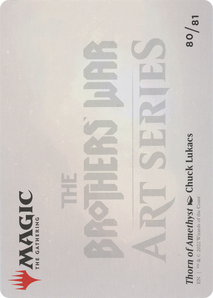 Thorn of Amethyst // Thorn of Amethyst (ABRO-080) - The Brothers' War Art Series (Borderless)-2