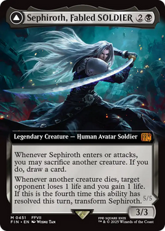 Sephiroth, Fabled SOLDIER // Sephiroth, One-Winged Angel (Extended Art) [FINAL FANTASY]-3