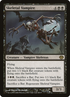 Skeletal Vampire [Duel Decks: Garruk vs. Liliana]-1