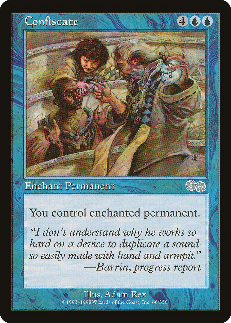 Confiscate [Urza's Saga]-1