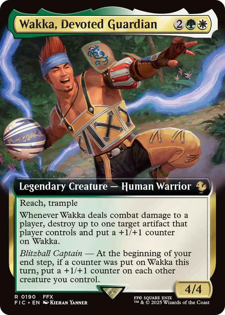 Wakka, Devoted Guardian (Extended Art) [FINAL FANTASY Commander]-1
