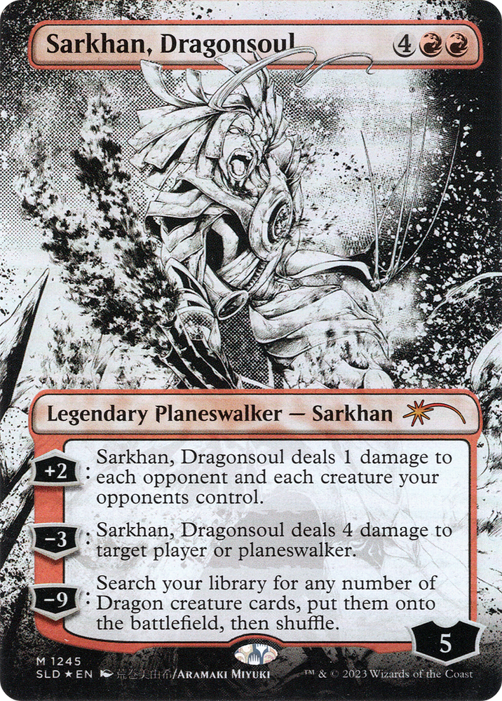 Sarkhan, Dragonsoul (Borderless) [Secret Lair Drop Series]