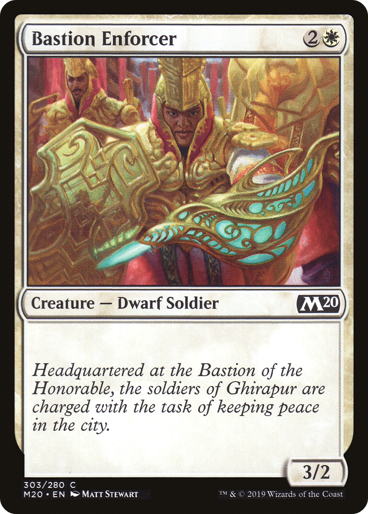 Bastion Enforcer [Core Set 2020]-1