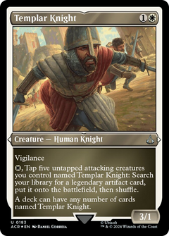Templar Knight (Foil Etched) [Assassin's Creed]-1