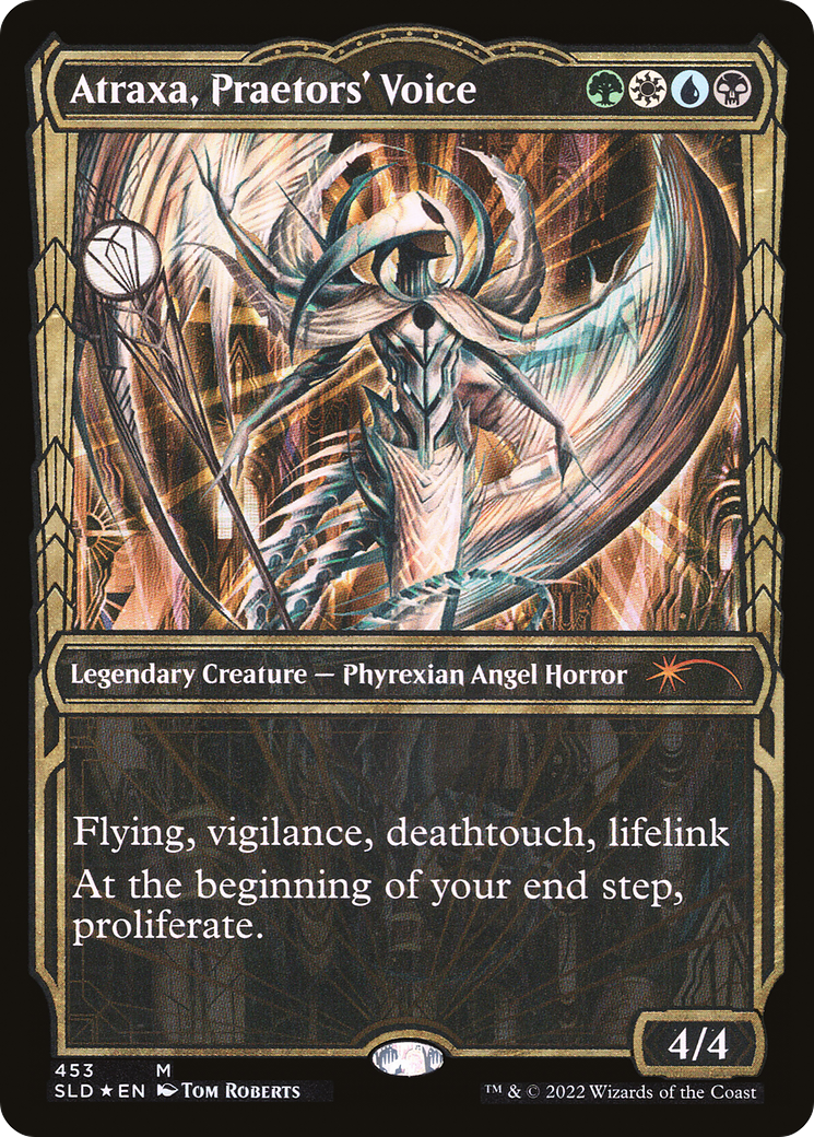 Atraxa, Praetors' Voice (Showcase Gilded Foil) [Secret Lair Drop Series]-1