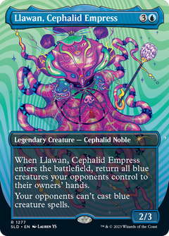 Llawan, Cephalid Empress (Borderless) [Secret Lair Drop Series]-1
