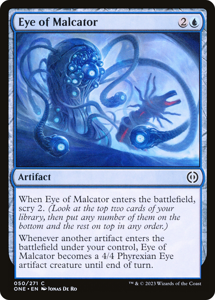 Eye of Malcator [Phyrexia: All Will Be One]-1