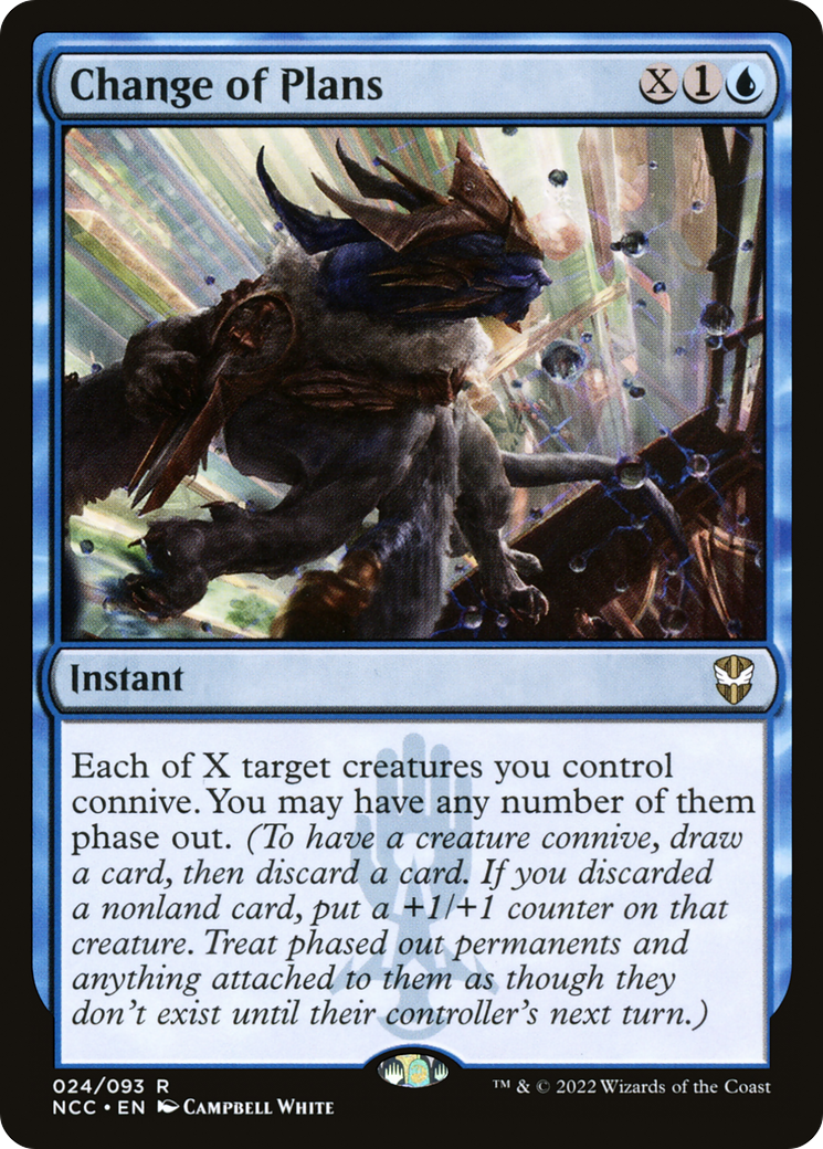Change of Plans [Streets of New Capenna Commander]-1