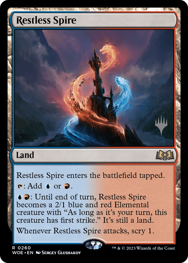 Restless Spire (Promo Pack) [Wilds of Eldraine Promos]-1