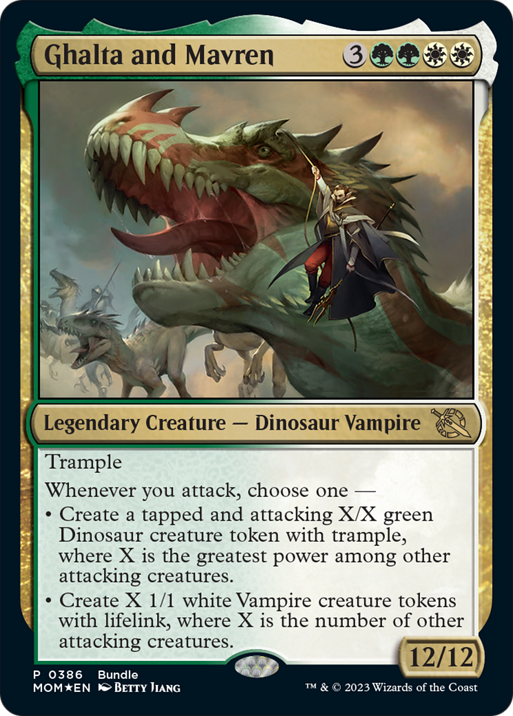 Ghalta and Mavren (Bundle) [March of the Machine]-1