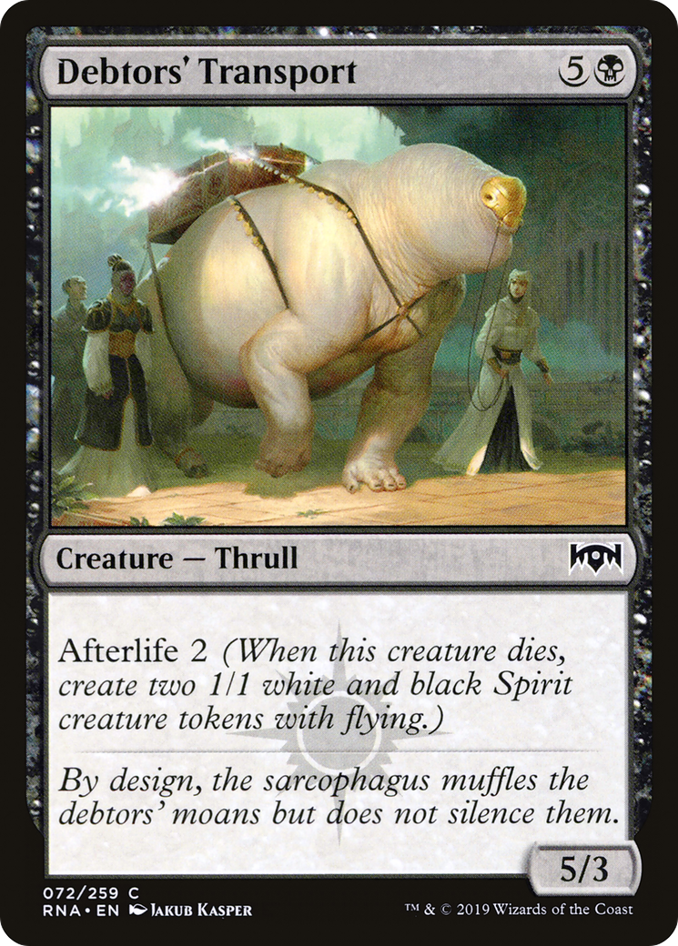 Debtors' Transport [Ravnica Allegiance]-1