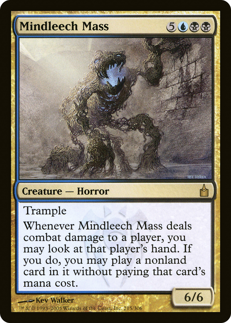Mindleech Mass [Ravnica: City of Guilds]-1