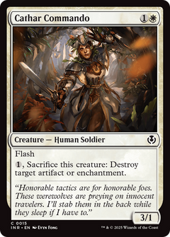 Cathar Commando [Innistrad Remastered]-1