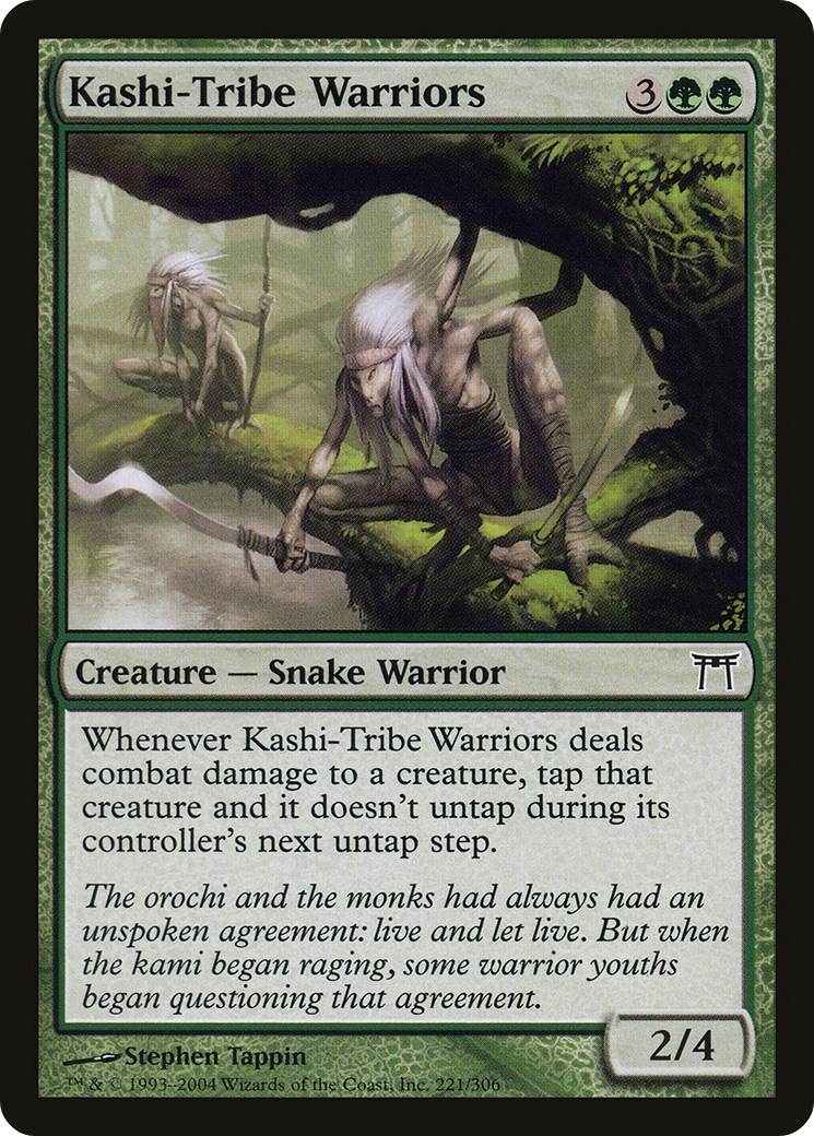 Kashi-Tribe Warriors [Champions of Kamigawa]-1