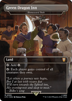 Green Dragon Inn - Homeward Path (Surge Foil Realms and Relics) [The Lord of the Rings: Tales of Middle-Earth Commander]-1
